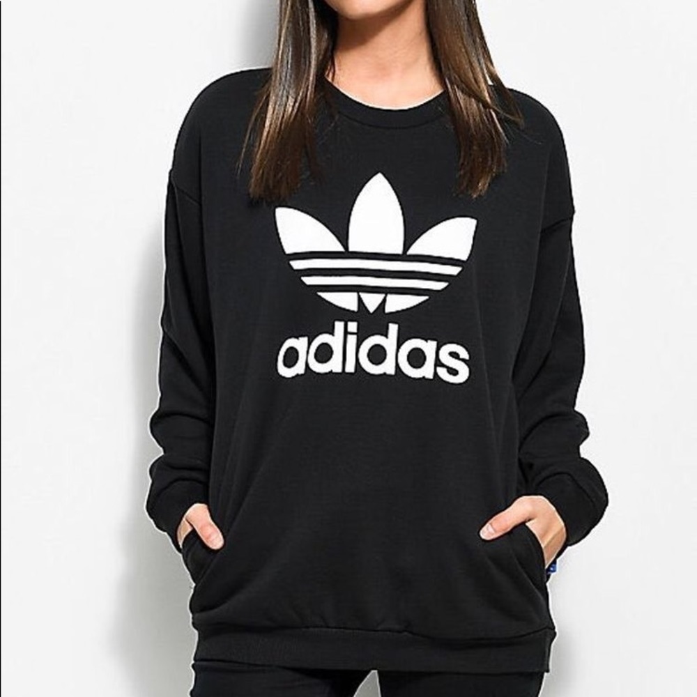 Women’s Adidas Trefoil Crewneck